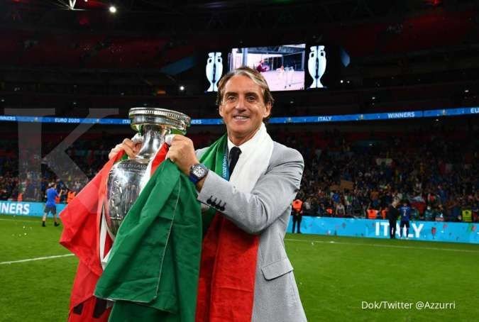 Roberto Mancini Kembali Tangani Timnas Italia, Claudio Ranieri Jadi Direktur Teknik