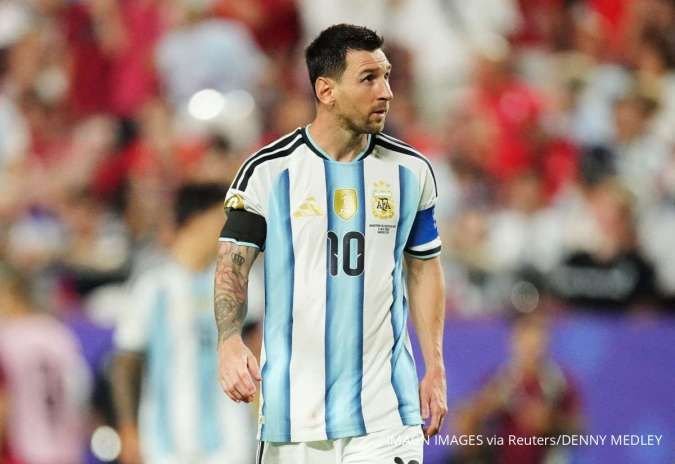 Presiden Federasi Argentina: Lionel Messi Sendiri yang Tentukan Waktu Pensiun
