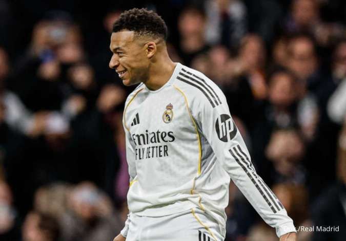 Mbappe Cetak Hat-trick, Real Madrid Hancurkan Real Sociedad 4-1
