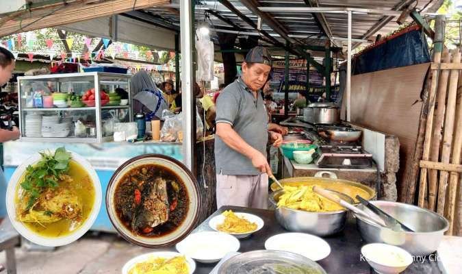 Ramai Diburu, Kepala Kakap di Kedai Pak Salim Cepat Ludesnya