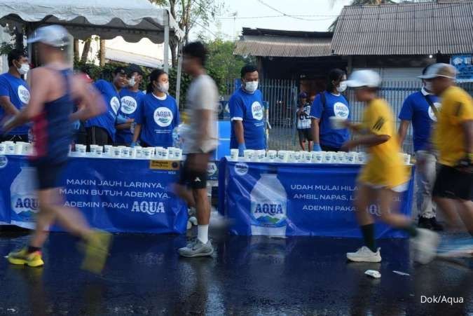 AQUA Perpanjang Kemitraan dengan Maybank Marathon untuk Tahun Kedelapan