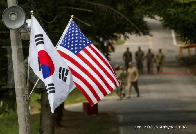 Trump Pangkas Latihan Militer AS-Korsel, Kim Jong Un Jadi Salah Satu Alasannya