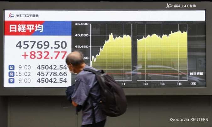 Indeks Nikkei Melonjak Lebih dari 3%, Didorong Reli Saham AI & Prospek yang Kuat