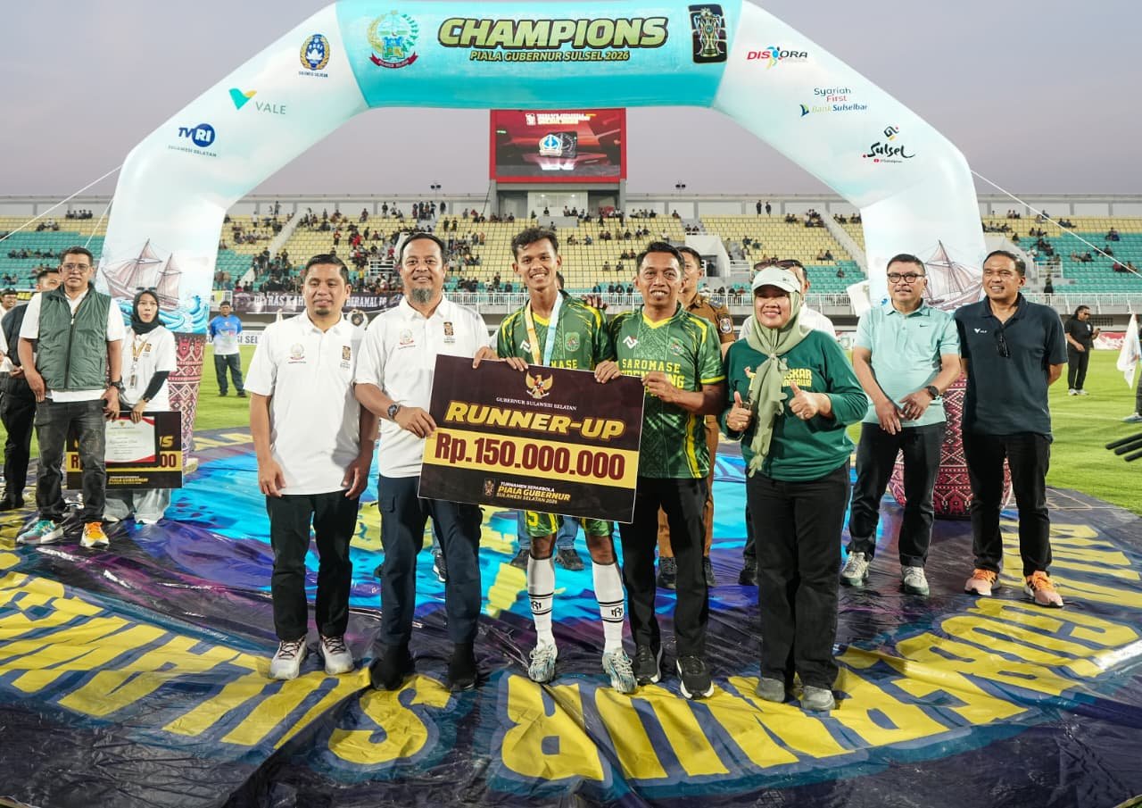 Bone Juara Piala Gubernur Sulsel Cup 2026, Kalahkan Sidrap 5-4 Lewat Adu Penalti