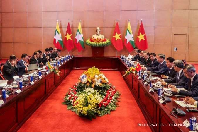Vietnam dan Myanmar Perkuat Kerjasama, Bidik Pertanian hingga Teknologi