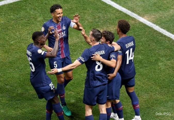 Liga Champions Memanas! PSG Pesta 6 Gol, Arsenal Menang Dramatis