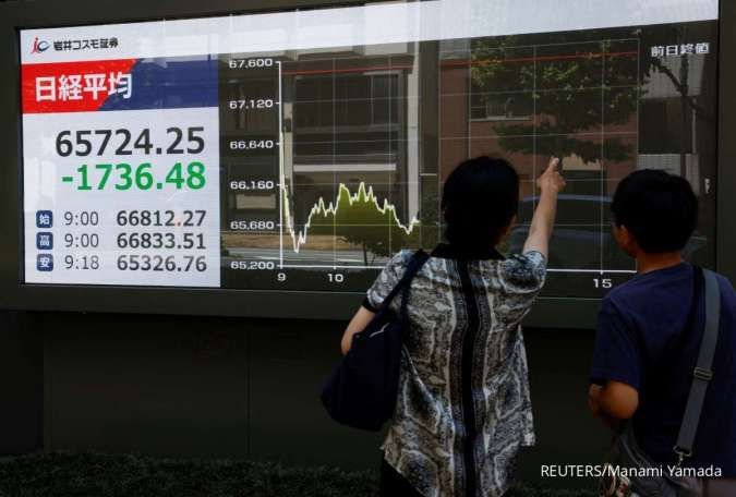 Indeks Nikkei Jepang Ditutup Naik Lebih dari 2%, Seiring Penguatan Saham Terkait AI