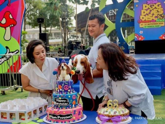 Dog Does Disco 2026 di Central Park Hadirkan Paws For Peace Bersama Hush Puppies