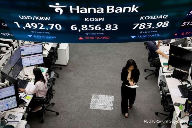 Indeks KOSPI Ditutup Melemah 3,99% ke Posisi Terendah dalam 2 Minggu