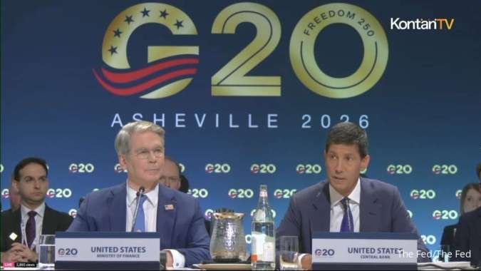 Menkeu AS Dorong G20 Pangkas Hambatan Pertumbuhan, AS Klaim Pangkas Deregulasi