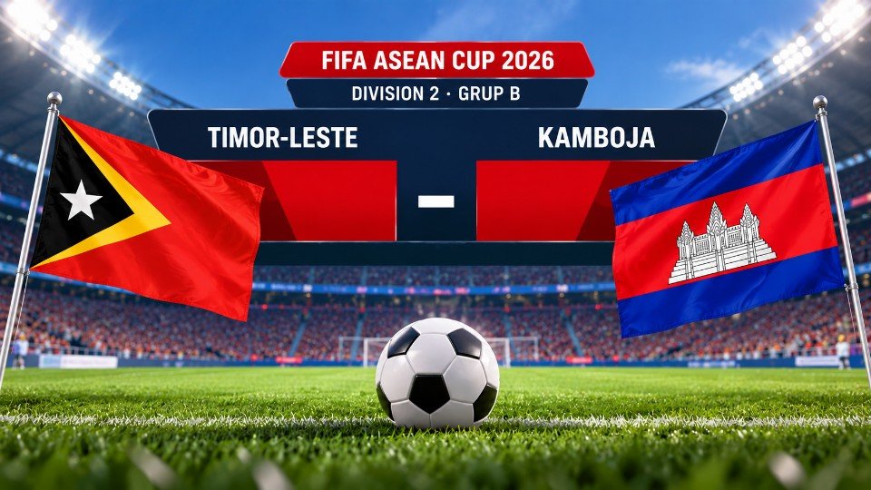 Timor Leste 2-2 Kamboja: Bangkit di Babak Kedua, Dominasi Bola Tak Cukup untuk Menang