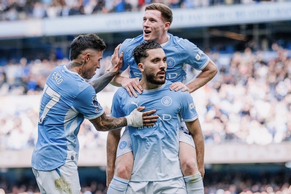 Manchester City vs Sunderland 5-3: Delapan Gol, Brobbey Hat-trick, Haaland Kunci Kemenangan