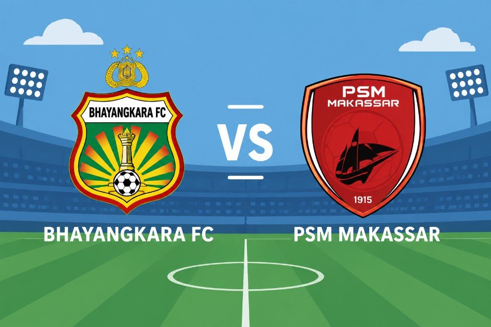 Bhayangkara FC vs PSM Makassar: Jadwal, Live Streaming, H2H, dan Starting XI
