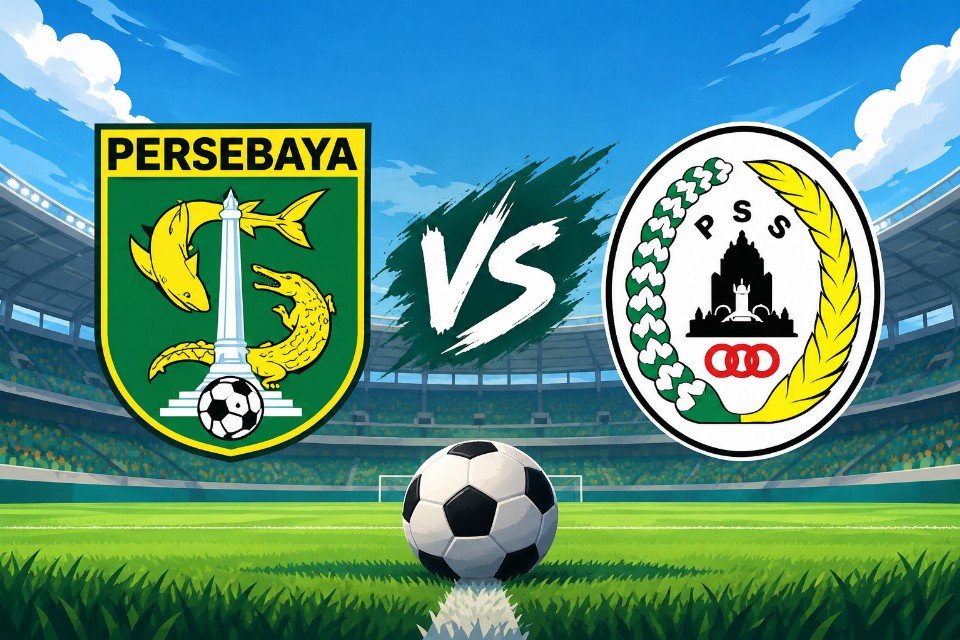 Head to Head Persebaya vs PSS Sleman: Bajol Ijo Unggul Rekor Pertemuan