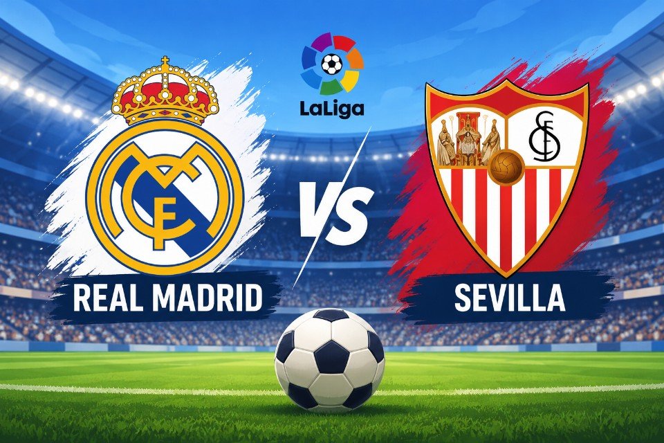Real Madrid vs Sevilla: Jadwal, Jam Tayang, dan Prediksi Susunan Pemain La Liga